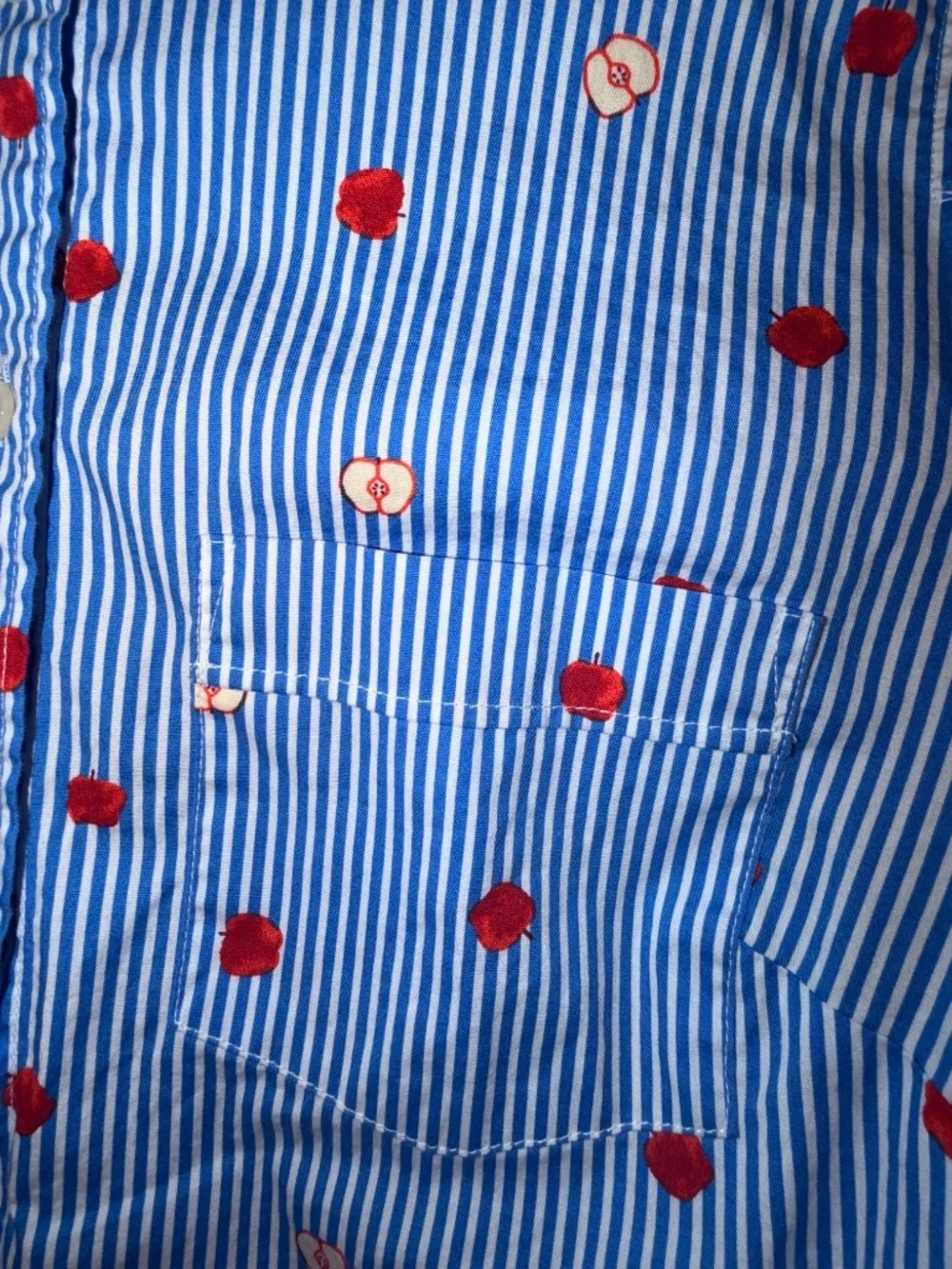 J. Crew Apple Button-Down Shirt – Size Small - Picture 3 of 3